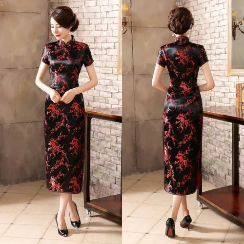 Vestido oriental longo sales