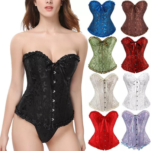 Corset Gotico Sobre Busto 