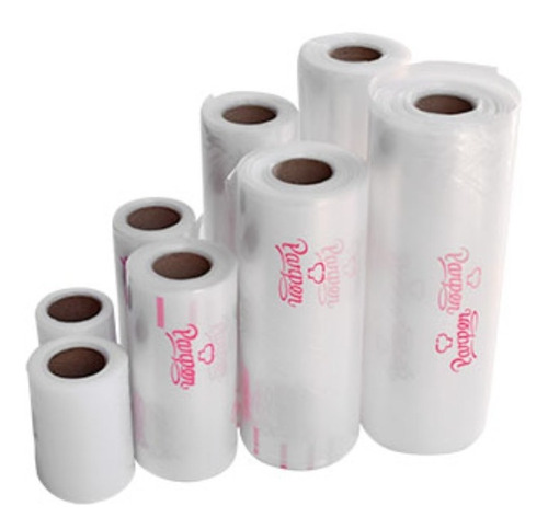 Imagen 2 de 4 de Mangas Descartables De 20 Cm Rollo X 50 U Parpen Titanweb
