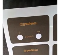Comprar Gradiente Master 100 6 Adesivos Bornes