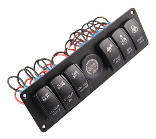 Voltímetro Led Impermeable Del Disyuntor Del Panel Del