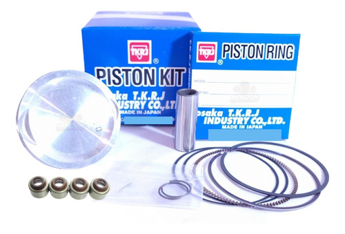 Kit De Pistón Bajaj Rouser 135 En 050 Japón+retenes X 4