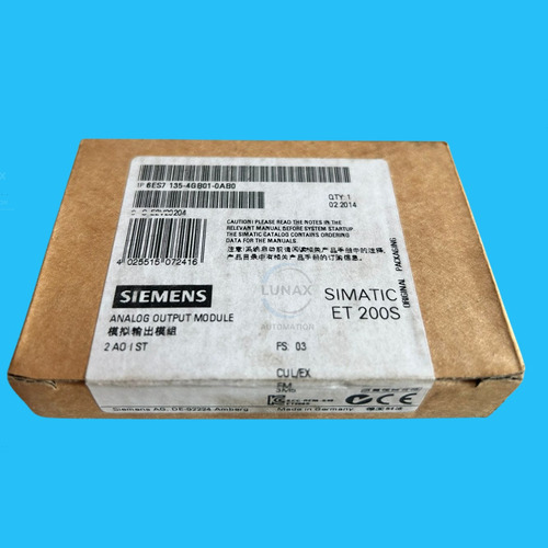 Siemens 6es7 135-4gb01-0ab0 Simatic Et200s Modulo Original