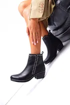 Comprar Botas Texanas Mujer Cuero Vacuno Caña Baja Moda Timothea