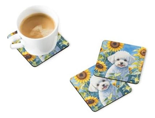 Posavasos De Espuma Carolines Treasures Con Forma De Bichón