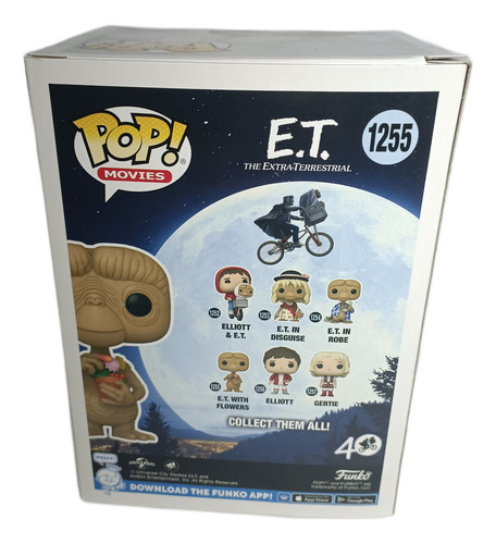 Figura Funko Pop 1255 - E.t. Con Flores Elojodethundera