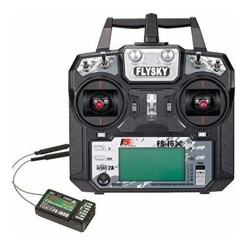 Flysky Fs-i6x 10ch 2.4ghz Controlador De Transmisor Rc Con C