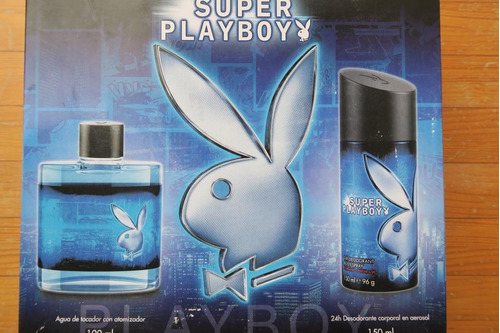 Super Playboy Press To Play Agua Tocador Y Desodorante