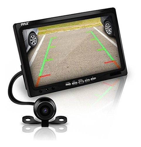 Pyle Car Backup Camera Retrovisor Mirror Screen | Sensor De