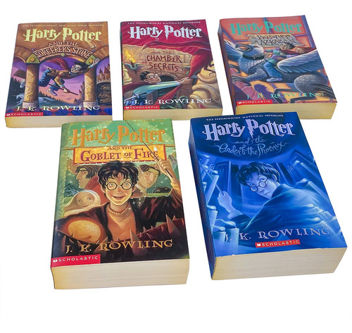 Harry Potter 5 Years Boxset Scholastic J K Rowling 2003