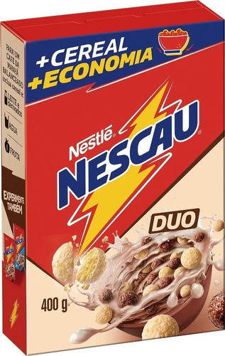 Nescau Cereal Nestlé Duo 400g - Embalagem Econômica