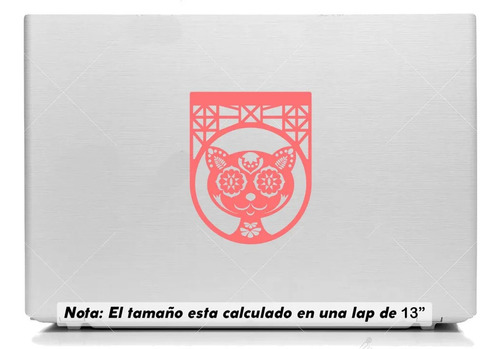 Vinil Sticker Laptop 13puLG Papel Picado Dia Muertos Modld10