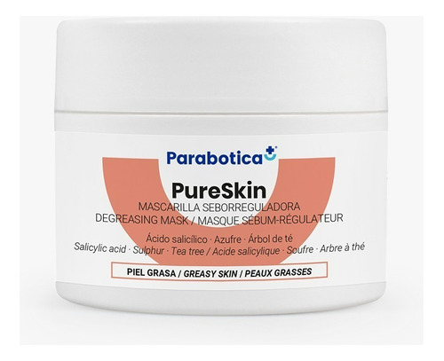 Pureskin Mascarilla 100gr Parabotica Tipo de piel Grasa