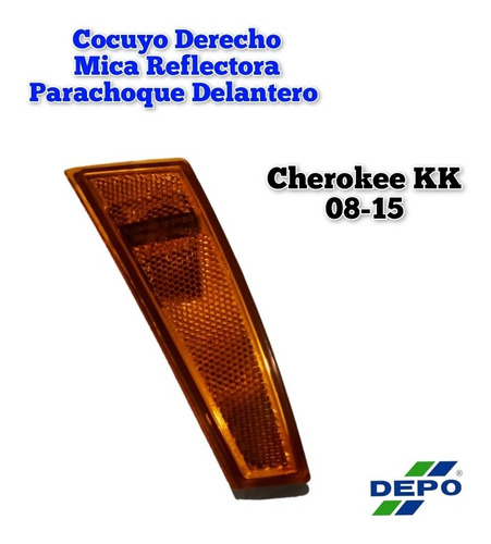 Cocuyo Lateral Derecho Parachoque Cherokee Kk 2008-2015