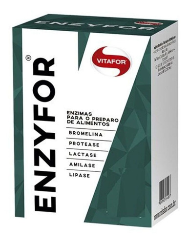 Combo 2 - Enzyfor - 10 Sachês De 3g - Vitafor Sabor Natural