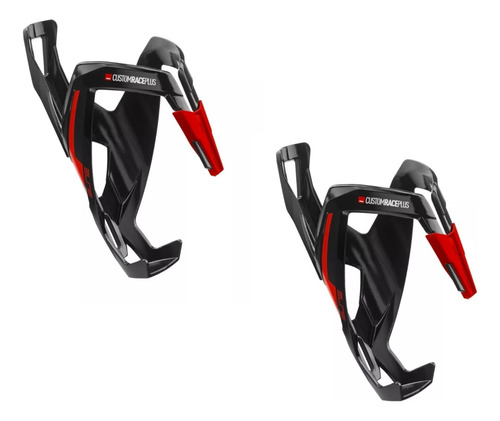 2x Suporte Caramanhola Elite Custom Race Plus - Pto Vermelho