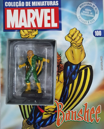 Marvel Figures Eaglemoss Banshee Nº100 Miniatura