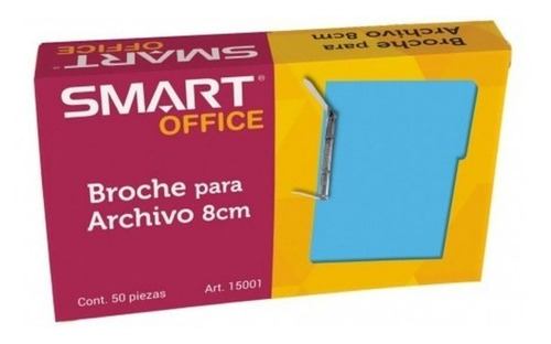 Caja De Broche Para Archivo 8 Cm Smart Office Art 15001 