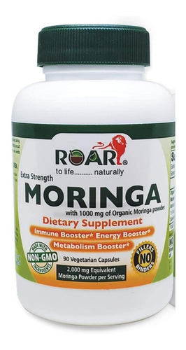 Moringa 90caps Roar To Life - Unidad a $3184