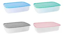 Comprar Contenedor De Alimentos Recipiente Rectangular 8500 Ml