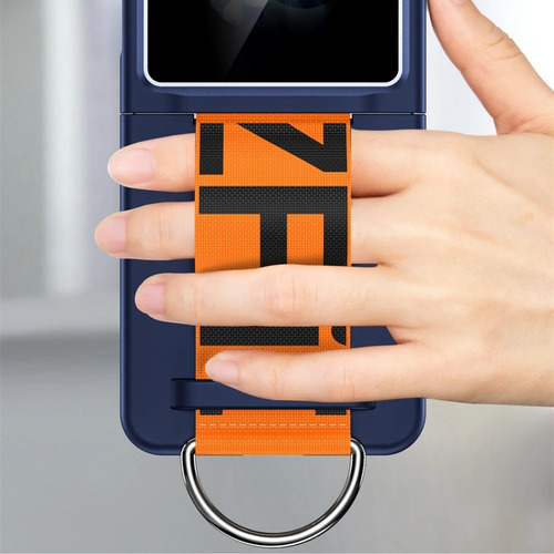 Capa Capinha Para Samsung Galaxy Z Flip 6 5g C/ Suporte Fita