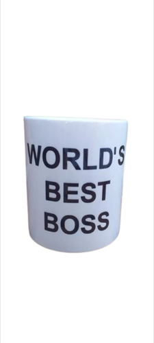 Taza The Office Serie World´s Best Boss Cerámica Importada 