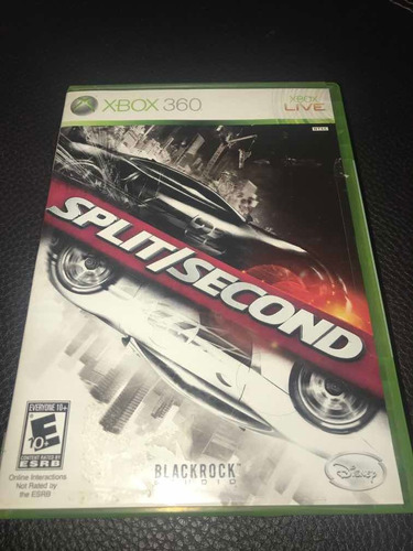 Videojuego Split/second Para Xbox 360