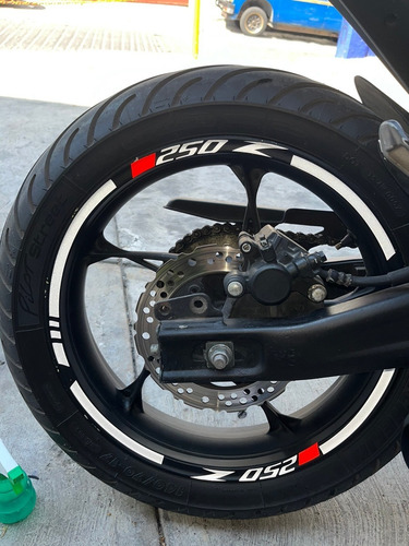 Rines Calcomanias Reflejantes Para Italika 250z