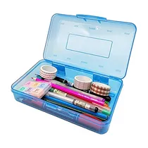 Comprar Cartucheras O Caja Translúcida De Plástico Para Lápices