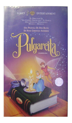 Película Vhs Pulgarcita (thumbelina) Don Bluth 1994