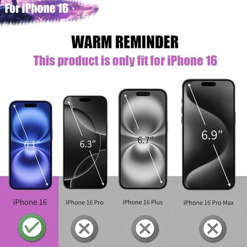 Funda De Batería Para iPhone 16, 5000 Mah Recargable Extendi