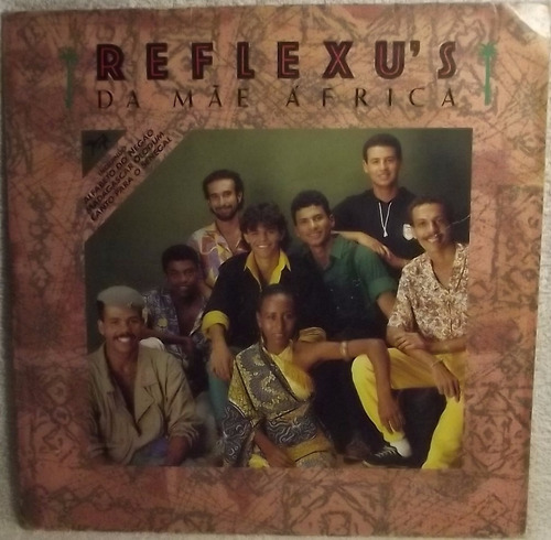 Lp / Vinil Axé Lambada: Banda Reflexu's - Da Mãe África 1987