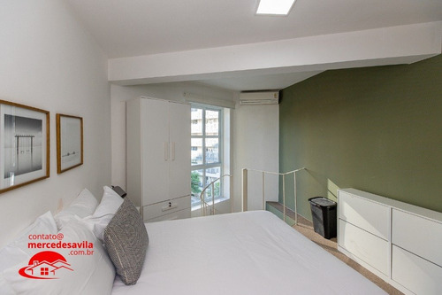 Imagem 13 de 15 de Flat Duplex Vila Nova Conceicao 46 M² - V-104649