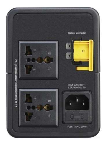 Imagen 4 de 7 de Apc Easy Back-ups 700 Va, 230v, Avr Usb Charging Universal