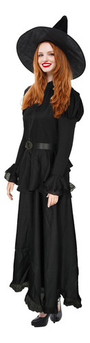 Katchon, Disfraz De Bruja De Halloween Para Mujer, Disfraz