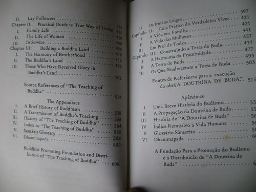 A Doutrina De Buda. Portugues/ Ingles. Tapa Dura. (Usado)