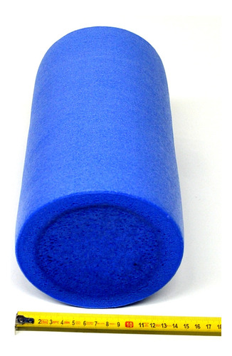 Foam Roller Rodillo Espuma Masajes Yoga Pilates 30 Cm Gmp Color Azul