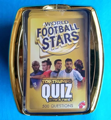 Super Trunfo Top Trumps Quiz Estrelas Futebol Mundial Ljst