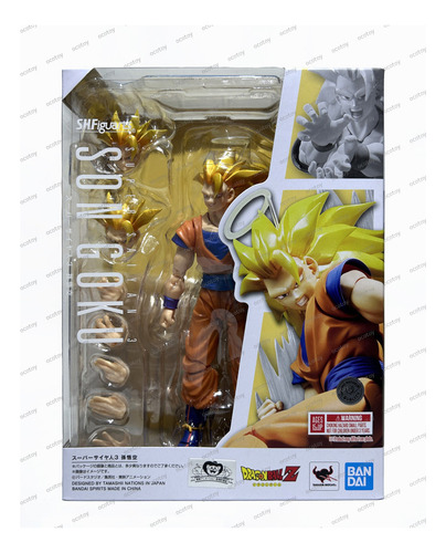 S.h.figuarts Super Saiyan 3 Son Goku Ssj3 (bandai Namco) (Usado)
