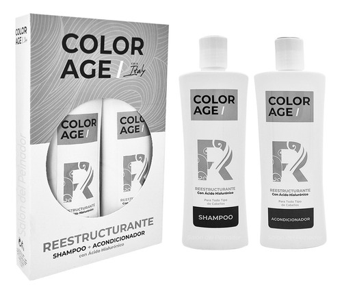 Color Age Kit Reestructurante Shampoo + Acondicionador 250ml