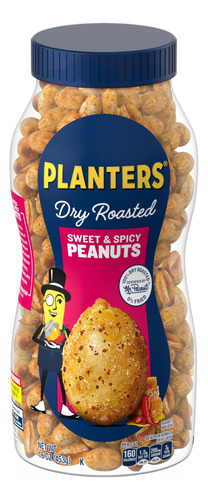 Planters - Mani Dulce Y Picante, 16 onzas