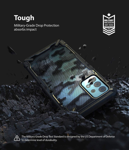 Imagen 5 de 6 de Funda Samsung A52 & A52 5g Ringke Fusion X Design Galaxy