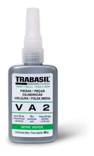 Adhesivo Trabasil Va 2 50grs Retención De Piezas Cilindrica