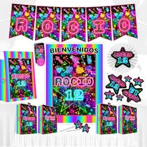 Comprar Combo Cotillón 30 Bolsitas Banderín Piñata Cartel Invitación