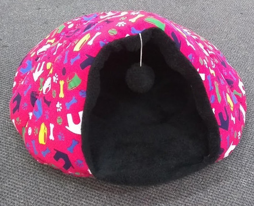 Imagen 3 de 7 de Cama Cueva Para Gatos O Perros Pequeños, Resistente Lavable