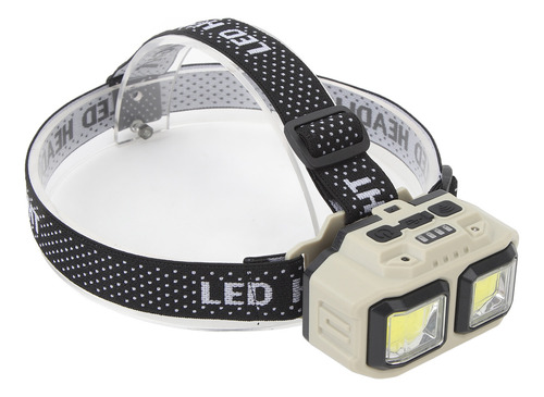 Faro Led Recargable Con Sensor De Movimiento, Carga Usb