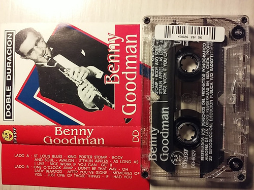 Cassette Benny Goodman Doble Duracion