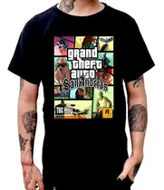Comprar Playera Grand Theft Auto San Andreas Gta Gamer Aesthetic