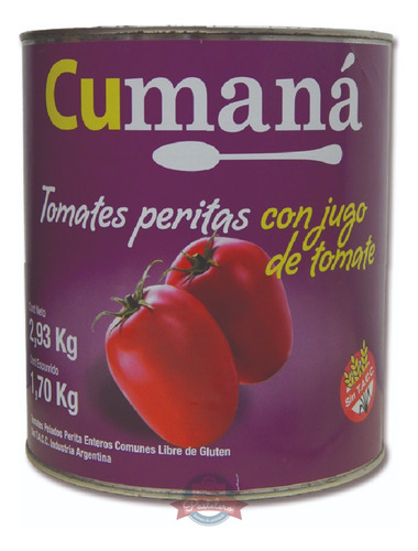 Tomate Perita X2,93kg Cumana