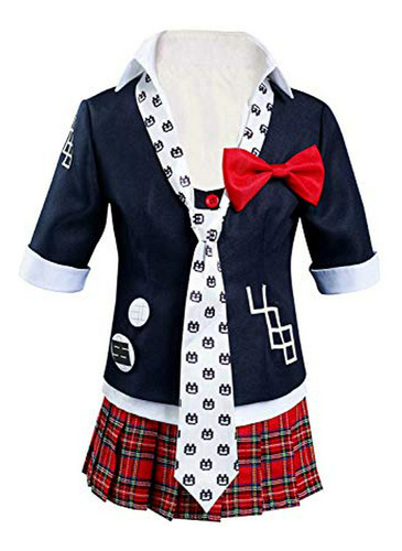 Verycos Kids Junko Enoshima Cosplay Outfit Costume Jacket Sh